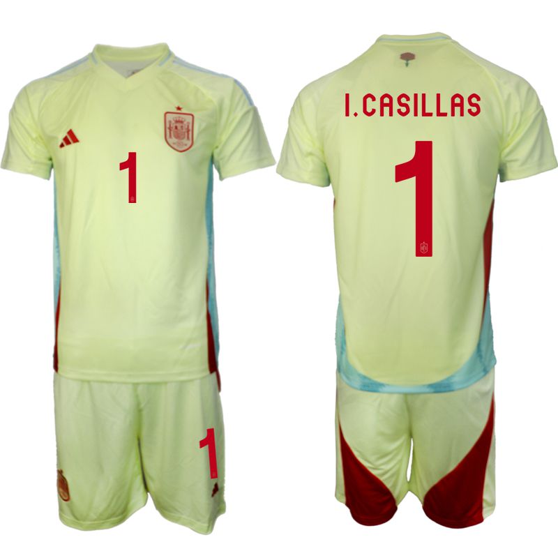 Men 2024-2025 Season Spain away green 1 Soccer Jerseys